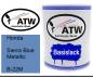 Preview: Honda, Sierra Blue Metallic, B-22M: 1L Lackdose, von ATW Autoteile West.